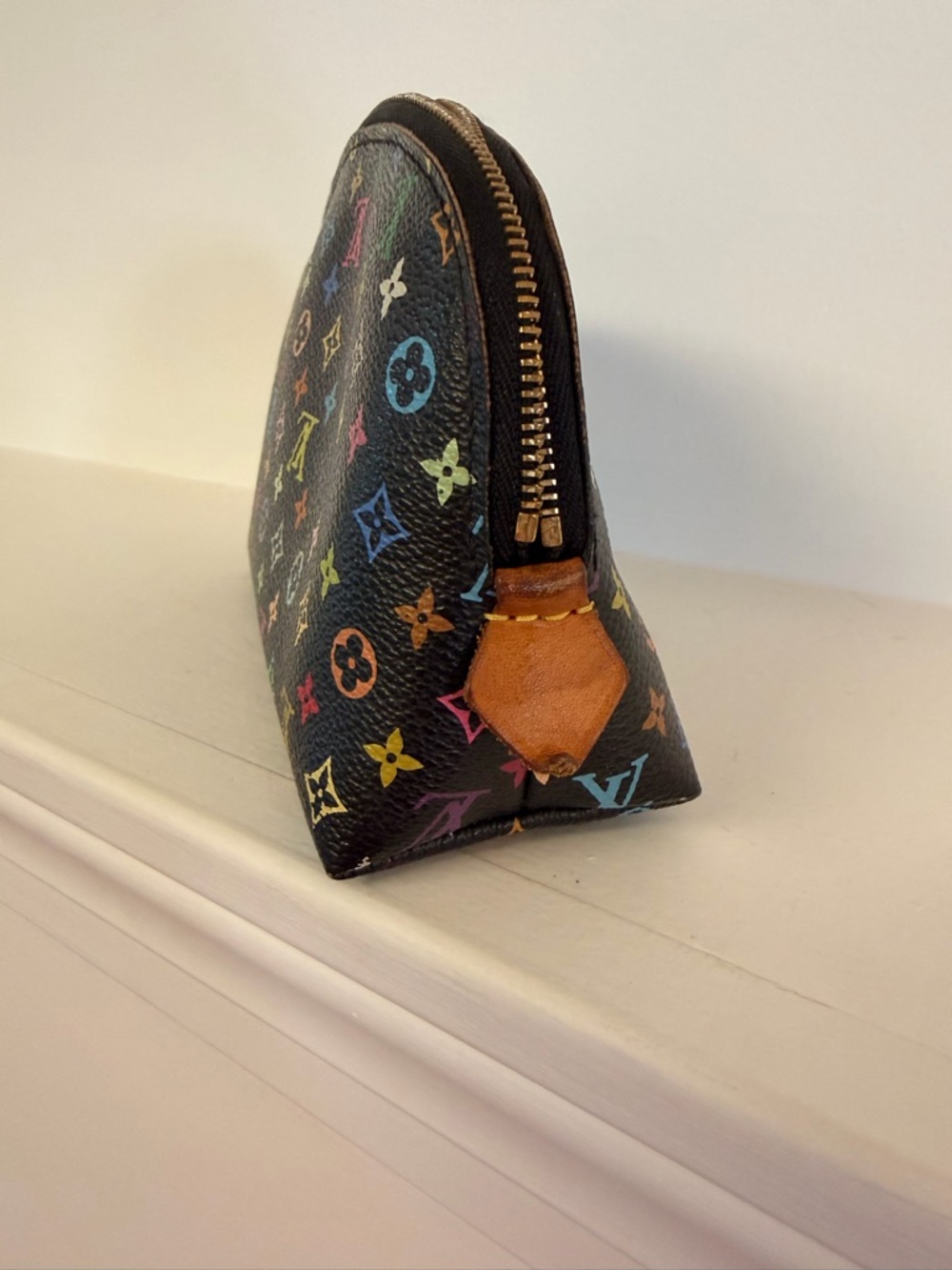 Vintage Louis Vuitton Multicolore Cosmetic Pouch – Black / Murakami Collection - Picture 5 of 9